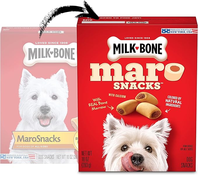 Milk-Bone MaroSnacks Dog Snacks - Small - 10-Ounce (Packaging Design May Vary)