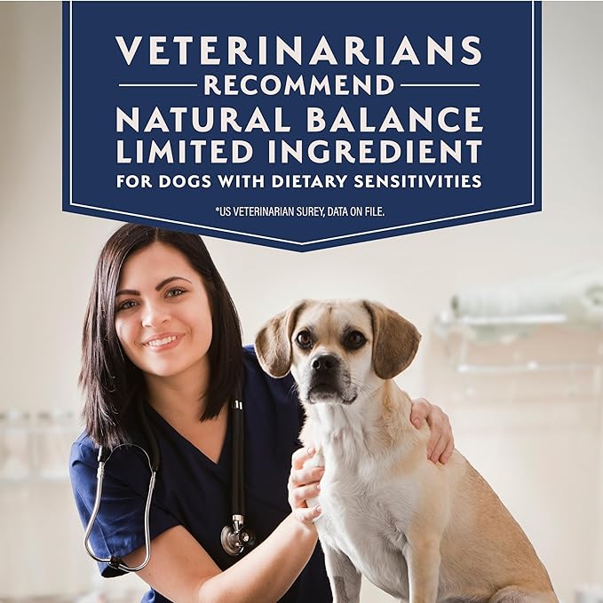Natural Balance Limited Ingredient Small Breed Adult Wet Dog Food, Sweet Potato & Salmon Recipe for Sensitive Stomachs - 3.5oz Cups (Case of 12)