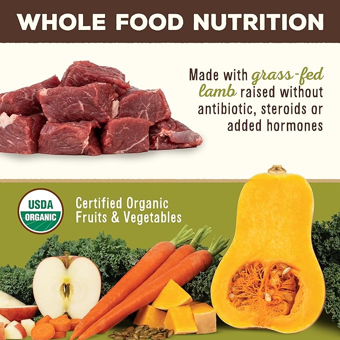 Primal Freeze Dried Dog Food, Pronto Mini Nuggets, Lamb; Scoop & Serve, Complete & Balanced Meal; Also Use as Topper or Treat; Premium, Healthy, Grain Free, High Protein Raw Dog Food (7 oz)