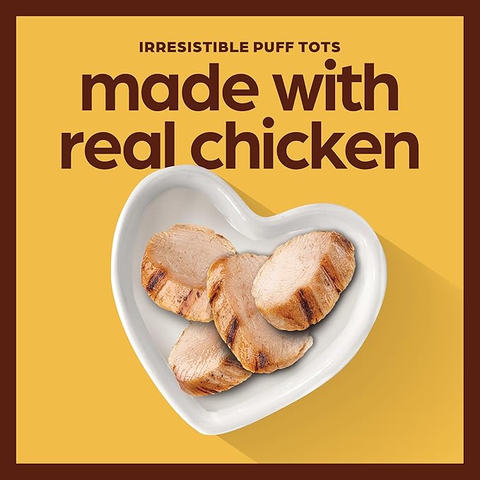 Chewsday Tots Dog Treats, Made with Real Chicken, 7.5oz