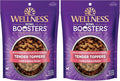 Wellness Tender Toppers (Previously CORE Bowl Boosters), Grain-Free Natural Dog Food Toppers or Mixers, Made with Real Meat (Lamb & Salmon, 8 oz Bag) (Pack of 2)