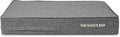 The Dog’s Bed Replacement Outer Cover, Linen Fabric, Grey Linen, Large, 6-Inch