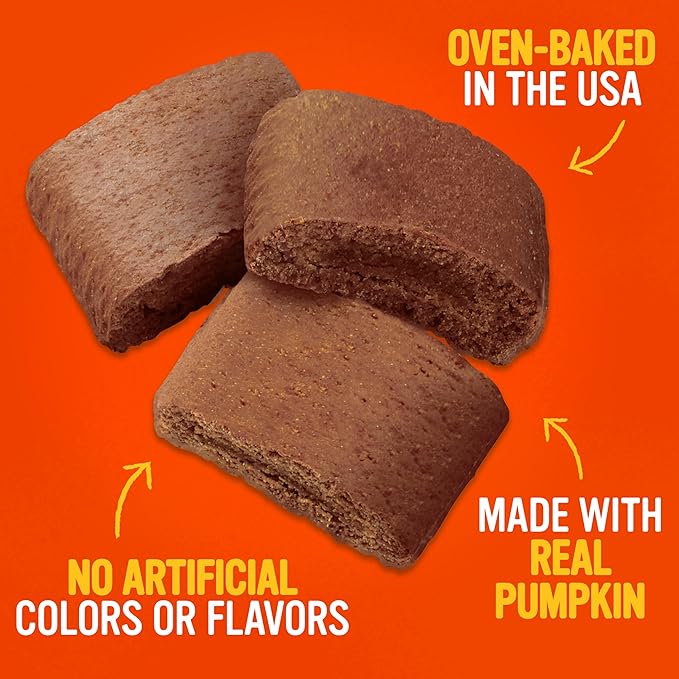 Blue Dog Bakery Pun'Kin Softies, Pumpkin Flavor, 10 Ounces (Pack of 3)