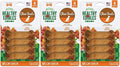Nylabone Healthy Edibles Long Lasting Chew Treats. (3) 8 Count Pakcs of Bacon Flavor Tereats for X-Small/Petite Dogs. 24 Total Treats.