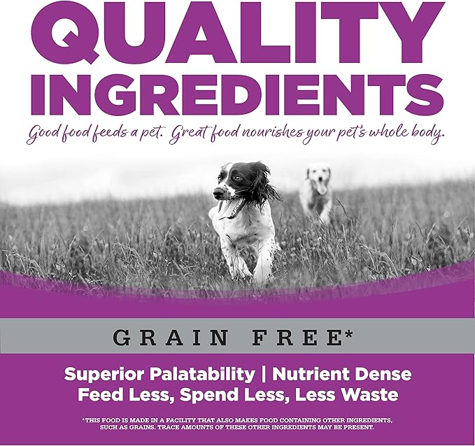 NutriSource Grain-Free Puppy Food, Large Breed, Made with Turkey, Whitefish and Menhaden Fish Meal, Large Breed Puppy, 30LB, Dry Dog Food
