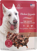 American Paws Dehydrated Chicken Gizzards Dog Treats, Only One Ingredient, No Additives, Made and Sourced in USA