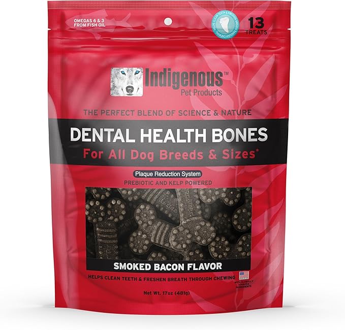 Indigenous Dental Health Bones Smoked Bacon Flavor