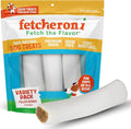 Stuffed Shin Bones for Dogs - Variety Filled Treats - Bacon & Cheese, Peanut Butter, and Beef Flavor - 5-6 Inch Dental Chews - High Protein - for Small, Medium and Large Pets - 3 Pack