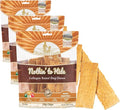 Fieldcrest Farms Nothin to Hide Flip Chips Chews for Dogs - All Natural Rawhide Alternative Treats for Dogs, Chicken, Beef or Peanut Butter Flavor Snack for All Breed Dogs (Peanut Butter, 8.5 Oz)