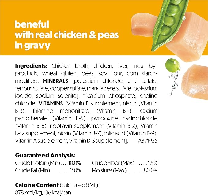 Purina Beneful with Real Chicken or Steak Flavor in Gravy Wet Dog Food Variety Pack - 5.5 oz. (Pack of 12)