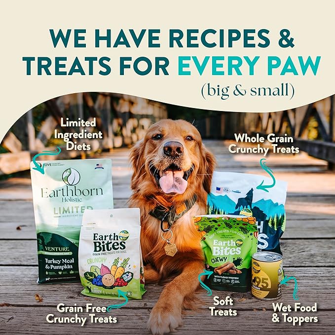 Earthborn Holistic Coastal Catch Herring Meal & Vegetables Grain-Free Dry Dog Food 4 lb