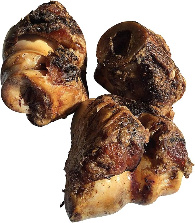 K9 Connoisseur Natural Dog Treats for Large Dogs Aggressive Chewers Made in USA Only Rawhide Free Long Lasting Marrow Filled Dog Bones for Medium Dogs Great Treat for a Small Breed Royal Knuckle 3 Pk
