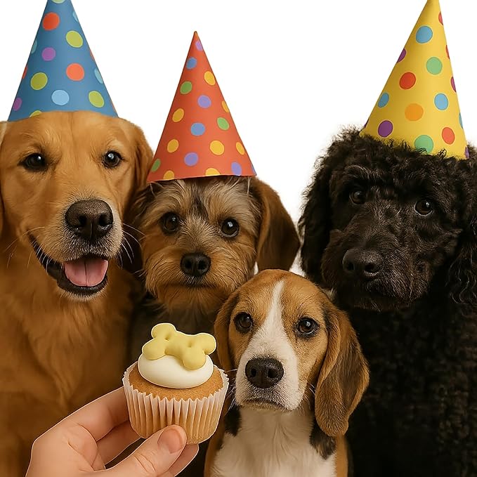 Puppin Mini Cupcake Dog Treat - 30 Pack, Countertop Jar, Quality Baked Goods for Your Furry Friends, Soft Cake, Pet Reward, Party
