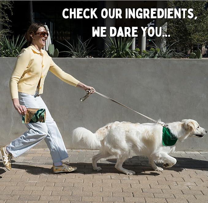 Winnie Lou Organic Dog Treats – Natural Dog Biscuits, USA Made, Organic Ingredients, Clean, Sensative Stomach, All Breed Sizes, High Protein, Hypoallergenic, Greens & Cheddar Pretzels (Pack of 2)