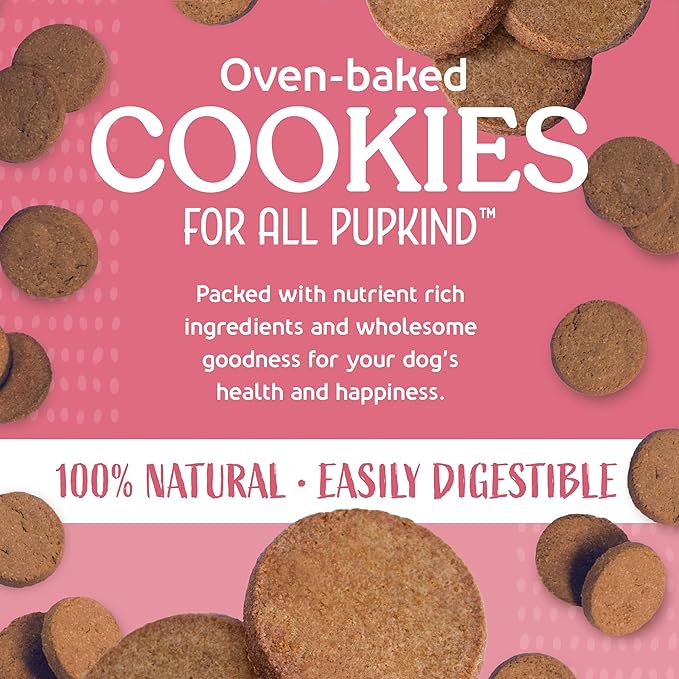 Bacon Bits Cookies|Lactose Free - Soy Free - Gluten Free - Wheat Free | USA Made | for All Breeds | 14 oz of All Natural, Baked, Crunchy Goodness