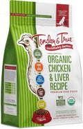 Tender & True Organic Chicken & Liver Recipe Dog Food, 4 lb