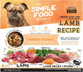 Simple Food Project - Lamb Recipe - Freeze Dried Raw Food for Dogs - 96oz