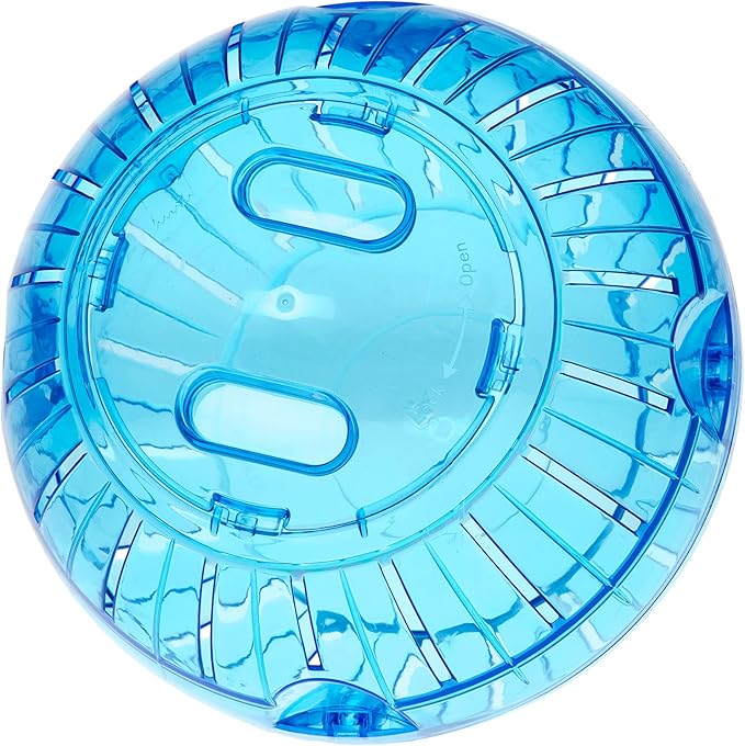 Kaytee 7" Assorted Color Run-About Exercise Ball for Pet Hamsters & Gerbils (Pack of 2)