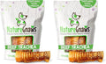 Nature Gnaws Beef Trachea Chews for Dogs 6" (6 Count) - Long Lasting Natural Crunchy Dog Chew Bones - Rawhide Free (Pack of 2)
