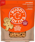 Buddy Biscuits Softies 8 oz Pouch, Soft & Chewy, Natural Peanut Butter Flavor Dog Treats, Oven Baked in The USA