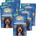 Newman's Own Turkey & Sweet Potato Dog Biscuits, 10 oz Bag (Pack of 6) — Oven Baked Crunchy Training Treats, Organic Ingredients, No Wheat Corn or Soy, Premium Quality Wholesome Dog Cookies