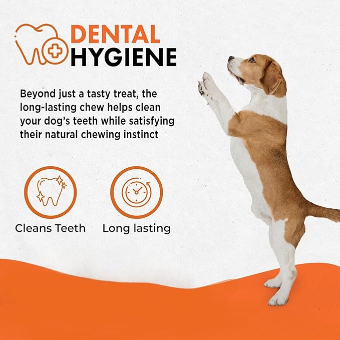 Canine Naturals Peanut Butter Chew - 100% Rawhide Free Dog Treats - Made with Real Peanut Butter - All-Natural and Easily Digestible - 6 Count of 2.5 Inch Mini Rolls for Dogs Under 20lbs