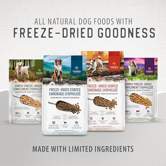 Caledon Farms Simply Freeze Dried Dog Food Chicken Recipe 9.8oz