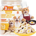 Wellix Freeze-Dried Treats for Dogs and Cats - SunnyBites Freeze Dried Chicken Cat Treats for Indoor Cats - Supports Immunity&Gut Healthy for Training Kitten Snack 3.5oz