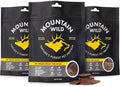 Venison Jerky Training Treats for Dogs – Elk & Deer Meat Protein Dog Treat High-Value Reward – All-Natural, No Fillers, Grain-Free, No Artificial Preservatives – 8 oz (3 Pack)
