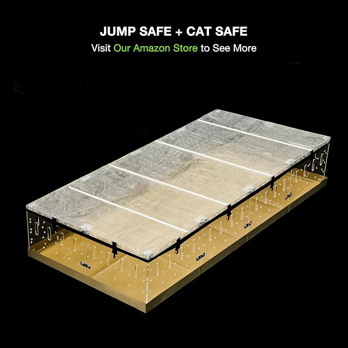GuineaLoft™ Acrylic Cage (Model-A2) - Large 4x2ft Expandable C&C Cage for Guinea Pigs, Rabbits, Button Quails, Hedgehogs, Small Animals that Need Roaming Space - Visit Our Store to See More