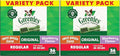 Greenies Veterinarian-Recommended Natural Dental Dog Treats, Dental Chews for Dogs, Regular Size, Variety, 12 oz, 36 Count (Pack of 2)