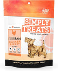 Simple Food Project The Freeze Dried Raw Dog Treats Grain Free, All Natural, with Just 1 Ingredient Chicken Breast for Dogs Use As Training Treats for Puppies, Small, Medium, Or Large Dogs