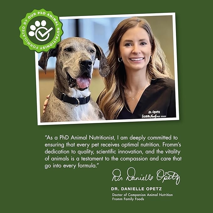 Fromm Family Nutritionals Mobility Dog Treats - Premium Dog Treats for Joint Integrity, Comfort, & Flexibility - Contains Glucosamine, Chondroitin, Eggshell Meal, & Green Lipped Mussels - 6 oz