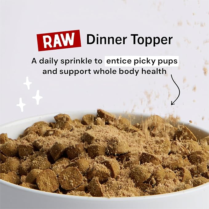 Stella & Chewy's Freeze-Dried Raw Marie's Magical Dinner Dust - Premium Chicken Dog Food Topper with Organic Fruits & Vegetables - Perfect for Picky Eaters - 7oz,(Pack of 2)
