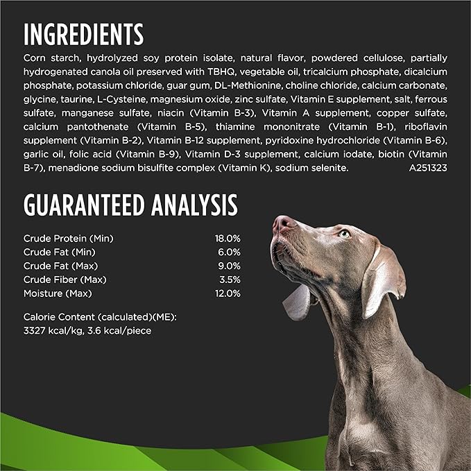 Pro Plan Veterinary Diets Purina Gentle Snackers Hydrolyzed Plus Low Fat Dog Treats - 8 oz. Pouch,(Pack of 2)