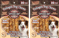 Butcher Shop Collagen Dog Chews 5” Deluxe Chicken Twists Dog Treats (2 Pack - 7.34 oz per Pack)