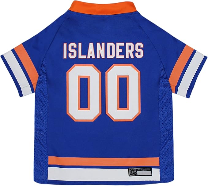 Pets First NHL New York Islanders Jersey for Dogs & Cats, Small. - Let Your Pet be a Real NHL Fan!