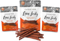 Rena's Recipe Love Jerky (Beef Flavor) Soft Chicken Stick with Glucosamine/Chondroitin (Joints) and Lycopene (Antioxidant)