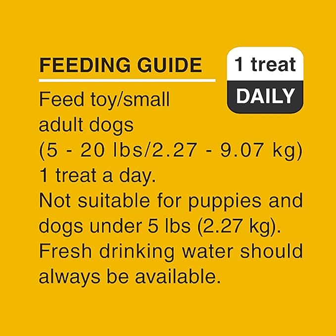 Pedigree Dentastix Oral Care Treats for Dogs, Mini, 5.26-Ounce