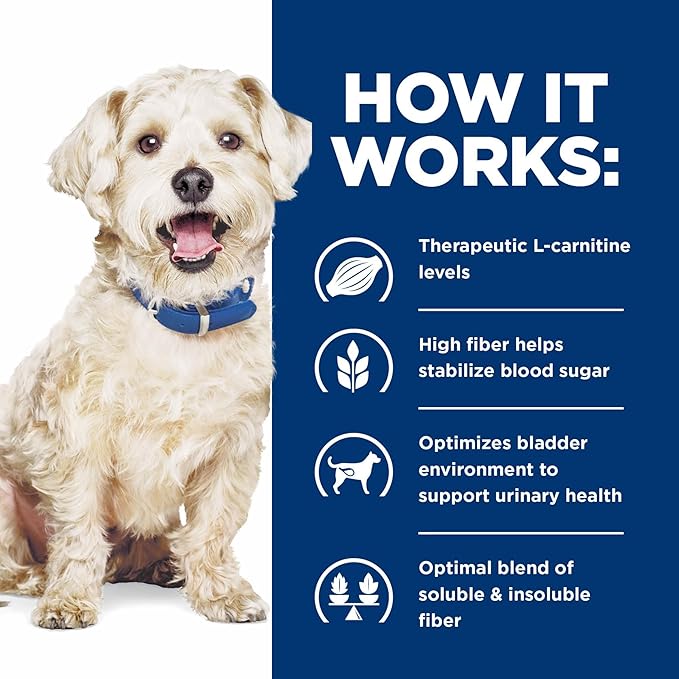 Hill's Prescription Diet w/d Multi-Benefit Digestive/Weight/Glucose/Urinary Management Wet Dog Food, Vegetable & Chicken Stew, 5.5 oz. Cans, 24-Pack