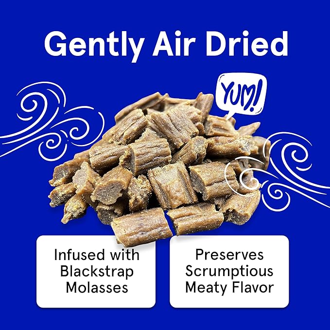 Real Meat Tiny Trainer Bites Dog Treats - 1lb of USA-Made Soft & Chewy Air-Dried Lamb Training Treats for Dogs & Puppies - All-Natural Grain-Free Dog Training Treats With Free-Range Grass-Fed Lamb