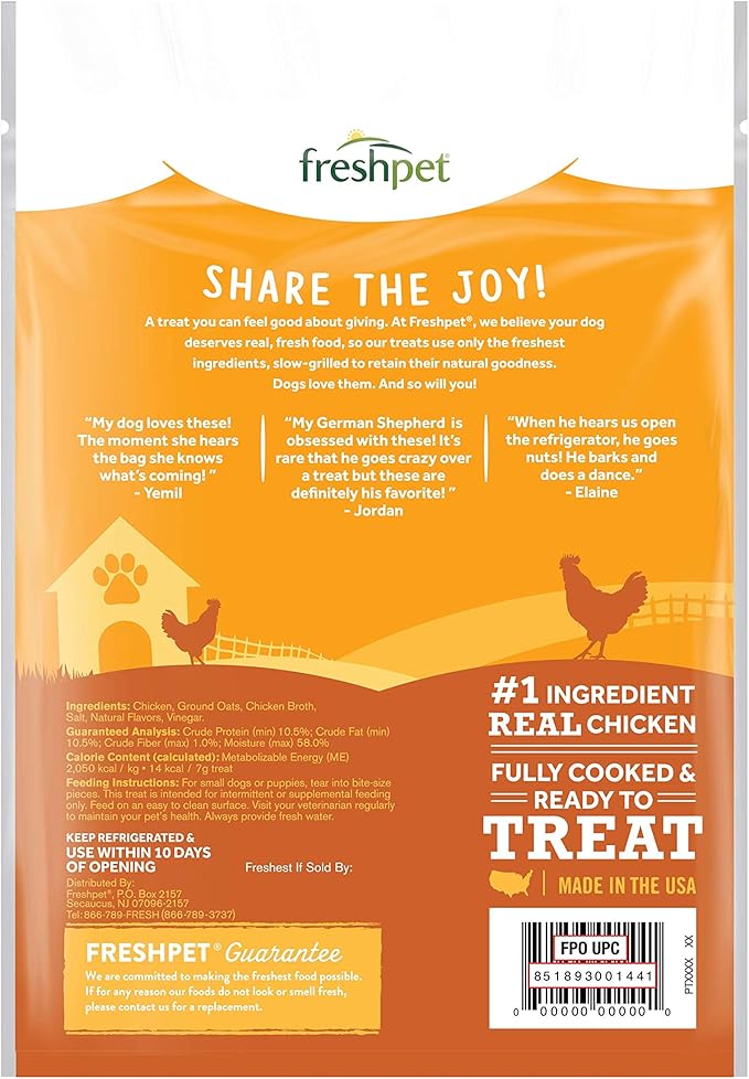Select Dog Joy Chicken Treats, 6.4 Oz