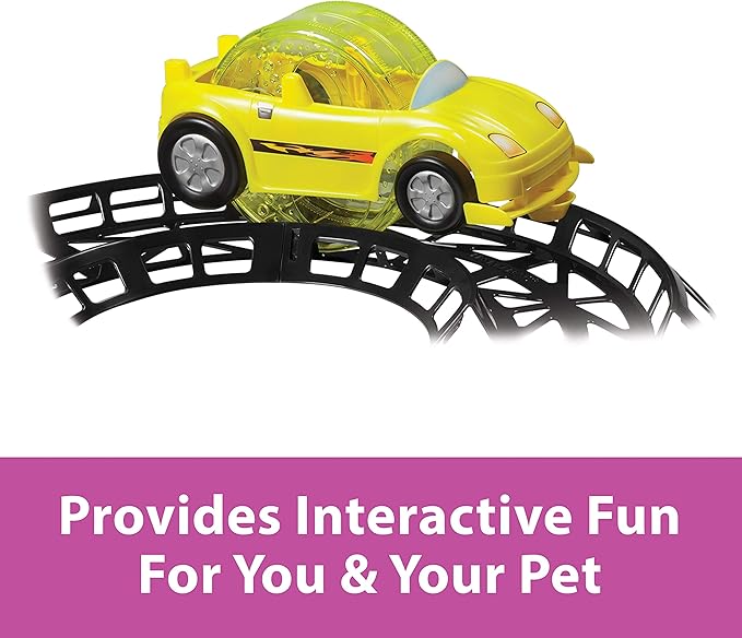 Kaytee Hamtrack Exercise Loop for Exercise Balls & Critter Cruiser Car (includes 4 curved sections)