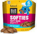 Blue Dog Bakery Tasty Tacos Snacks | Small, Soft Chicken, Beef, Pork Flavors | Natural Healthy Dog Treats | Ruffy's Food Trucks, 12 oz (Pack of 6)