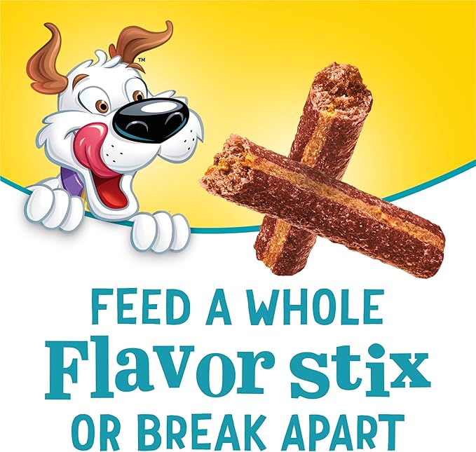 Purina Beggin’ Flavor Stix and Strips with Bacon and Peanut Butter Flavor Treats for Dogs - 40 oz. Pouch