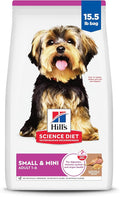 Hill's Science Diet Small & Mini, Adult 1-6, Small & Mini Breeds Premium Nutrition, Dry Dog Food, Lamb & Brown Rice, 15.5 lb Bag