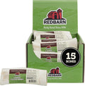 Redbarn Pet Products Large Filled Bones, BBQ Flavor - Long Lasting Stuffed Femur Chew Treat Made in USA - 15 Count