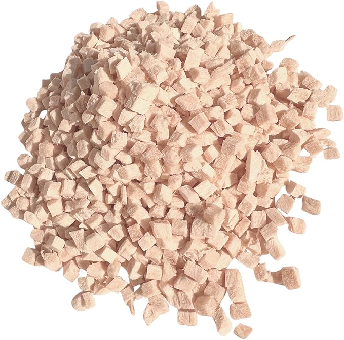 American Paws Freeze Dried Chicken Dog Treats & Cat Treats - 100% Chicken Breast - High Protein, Low Fat - Perfect for Small Dogs & Cats - Made in USA - Grain-Free & No Additives 4oz