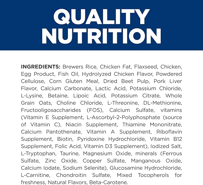 Hill's Prescription Diet k/d Kidney Care + j/d Joint Care Chicken Flavor Dry Dog Food, Veterinary Diet, 8.5 lb. Bag