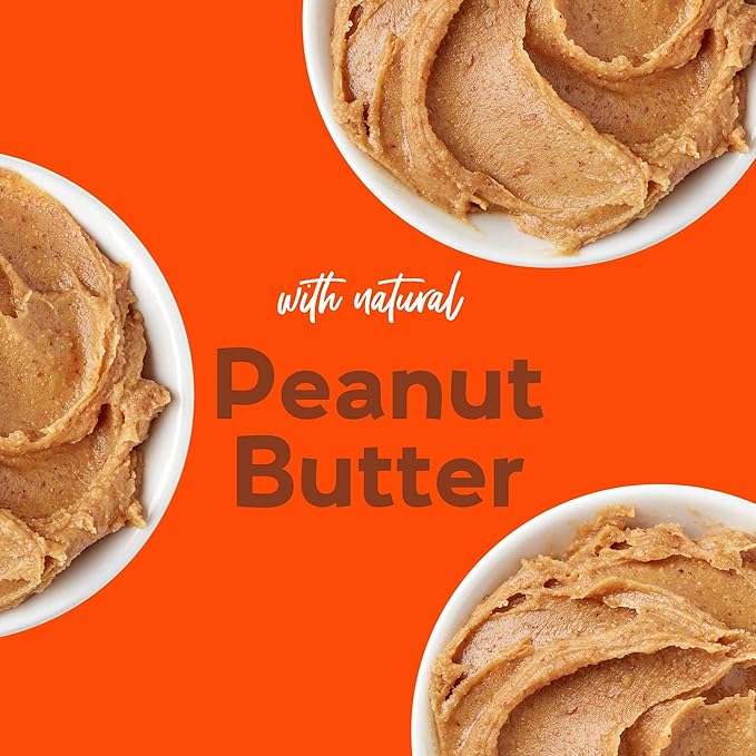 Buddy Biscuits 16 oz Box of Grain-Free Crunchy Dog Treats Made with Natural Peanut Butter (Pack of 4)